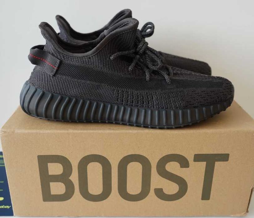 adidas Yeezy Boost 350 V2 Static Blackr R.42