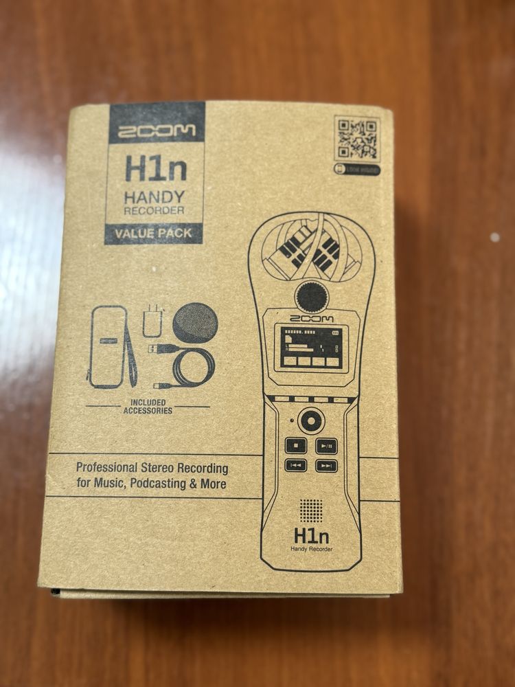 Zoom H1n рекордер, аудиорекордер