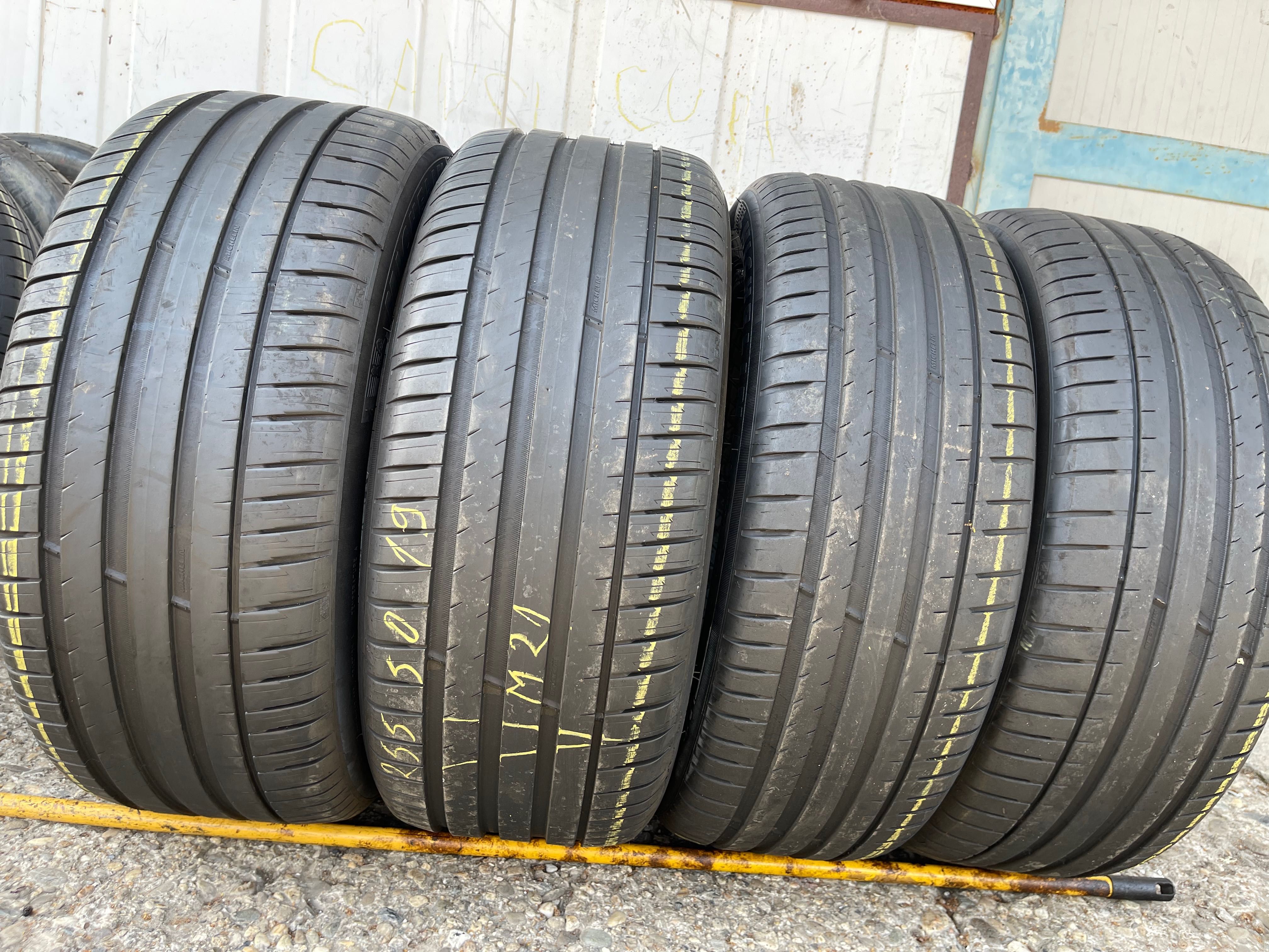 4 anvelope de vara Michelin fata 235/55/19 spate 255/50/19