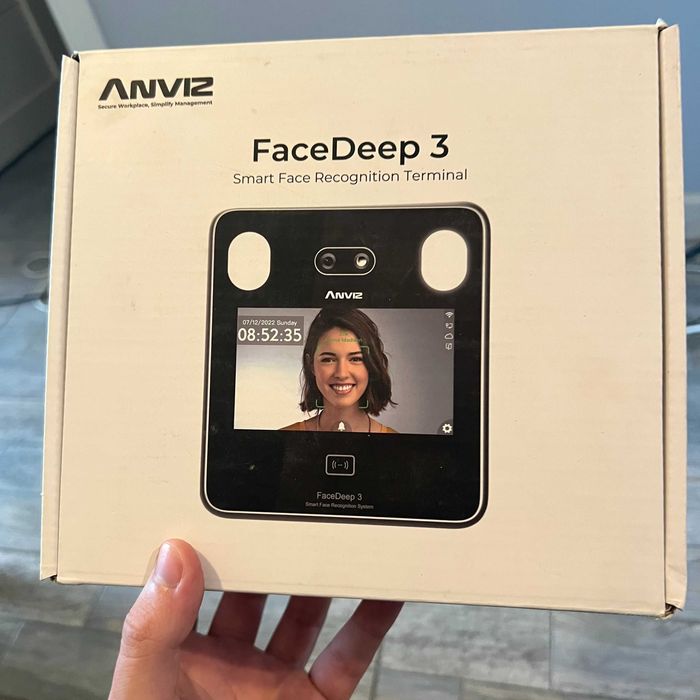 Anviz FaceDeep 3, терминал распознавания лиц Faceid Face id