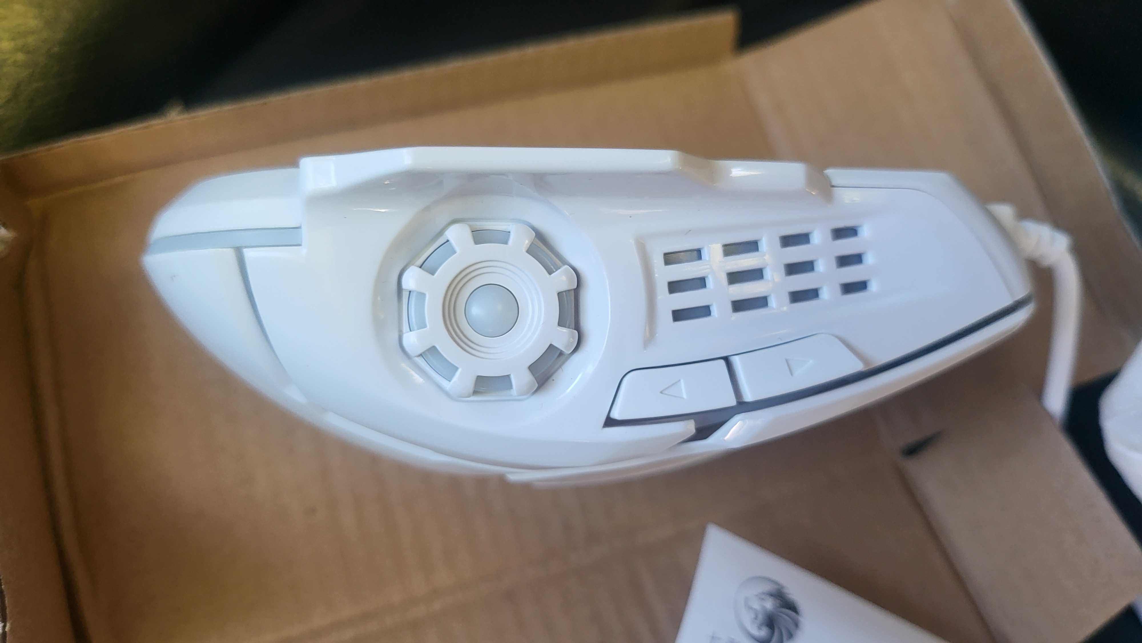 Геймърски аксесоар Чисто нова SkyLion бяла геймърска мишка RGB