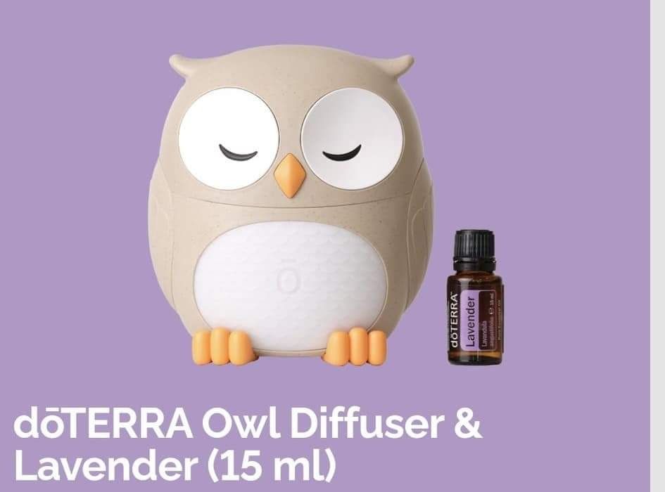 Difuzor Bufniță Owl doTERRA + Lavanda 15 ml