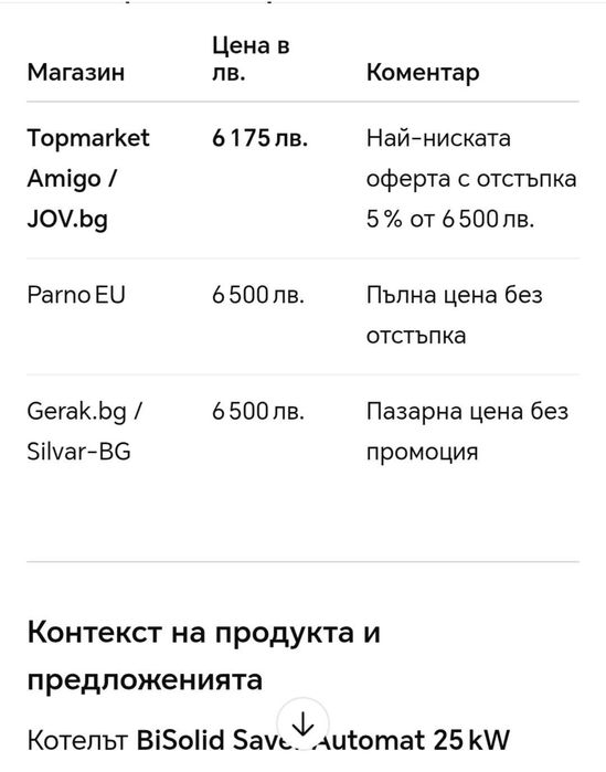 Комбиниран котел за парно
