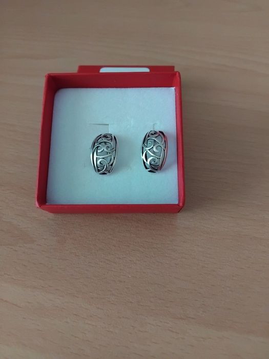 Нови сребърни обици