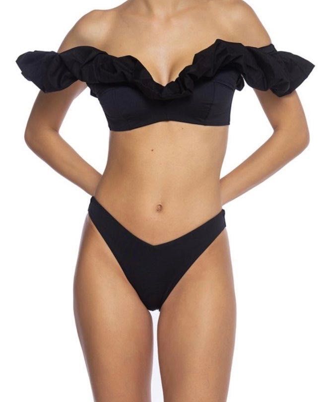 Бански  lavela beachwear черен
