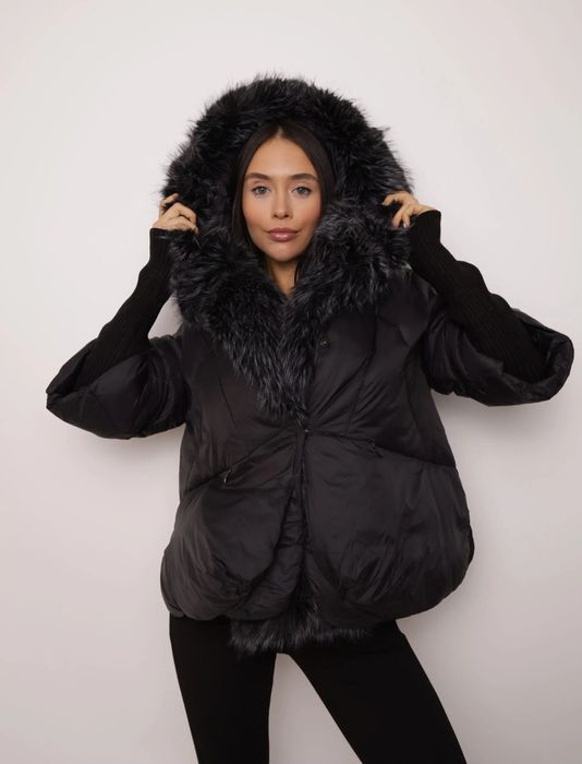 Дамско зимно яке с пух
