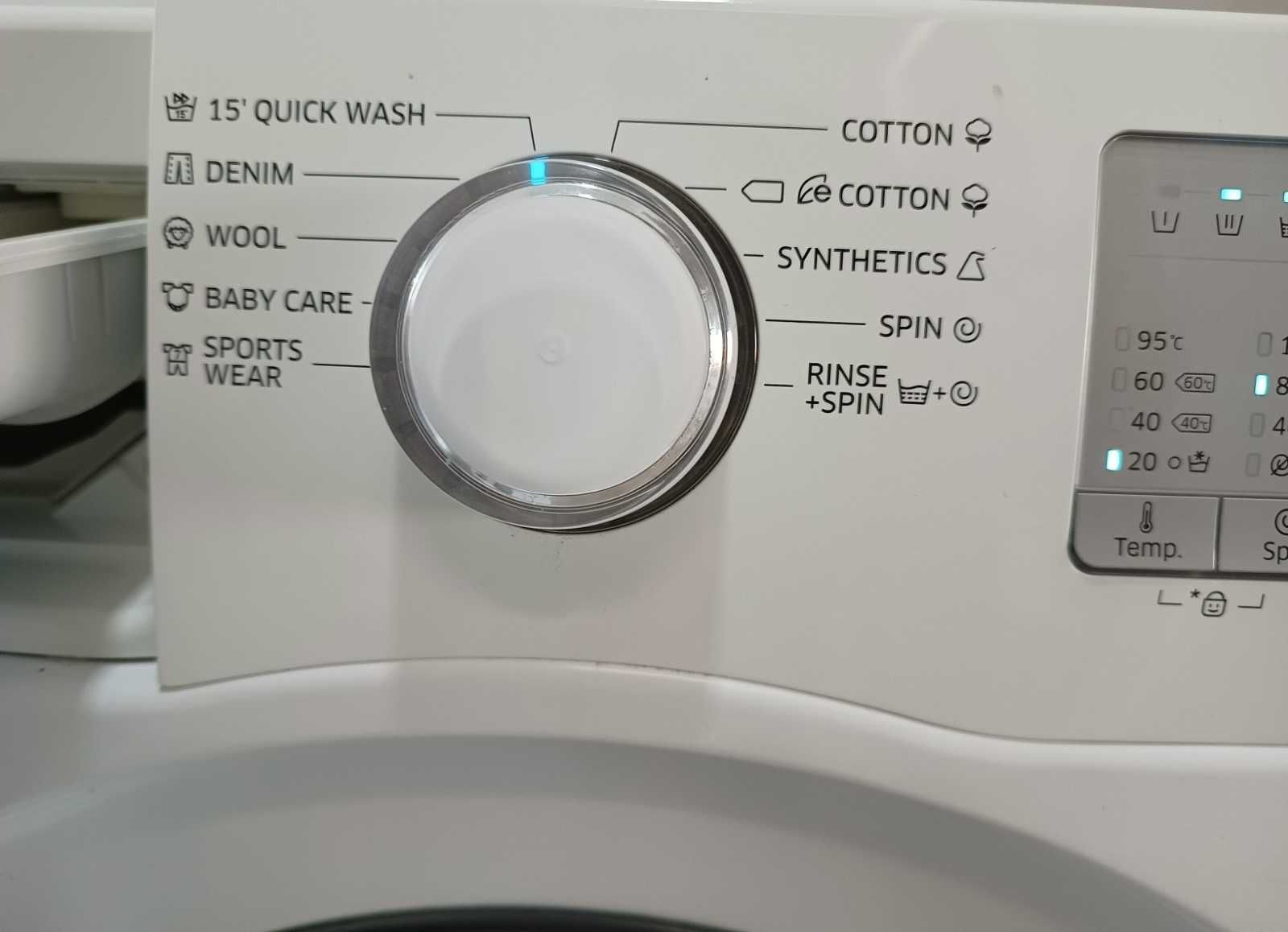 Пералня Samsung WW80J3283KW/LE, 8 кг