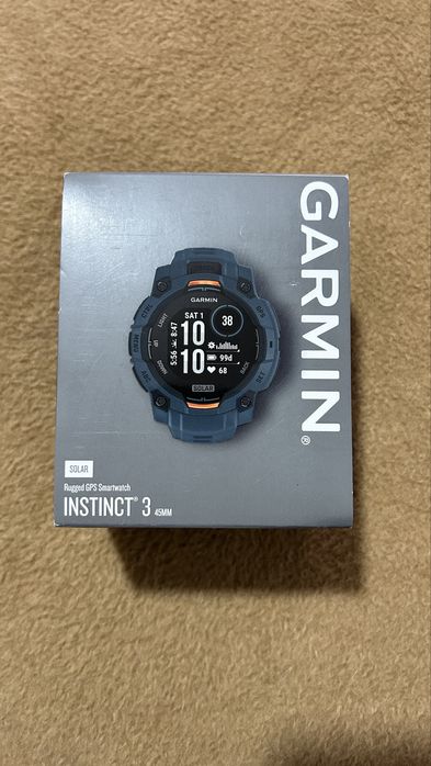 Garmin Instinct 3 Solar 45mm Garantie 2 ani
