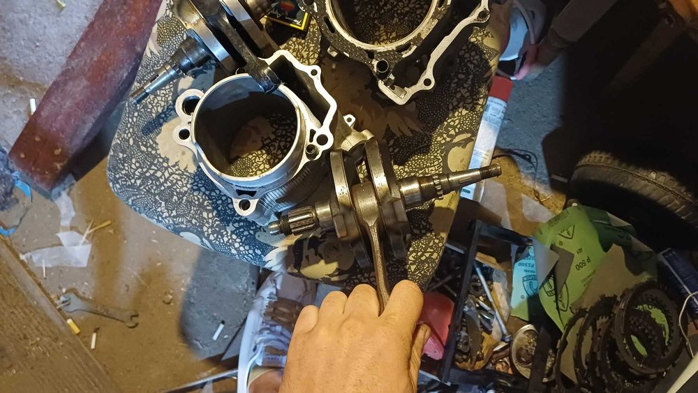 Yamaha yz450f на части