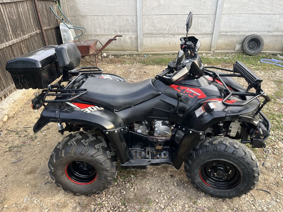 Atv linhai dragonfly 300cc 4x4 la buton an fab  2020 inmatriculat
