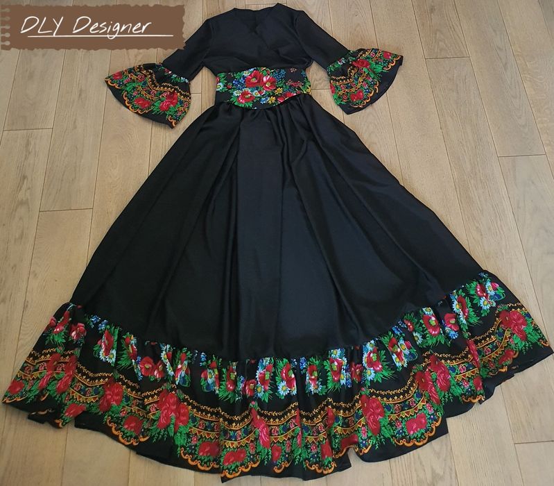 Compleu gipsy cu brâu