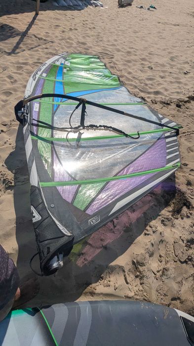 Фрийрайд платно за уиндсърф Gaastra Matrix 6.0 и карбонова SDM мачта