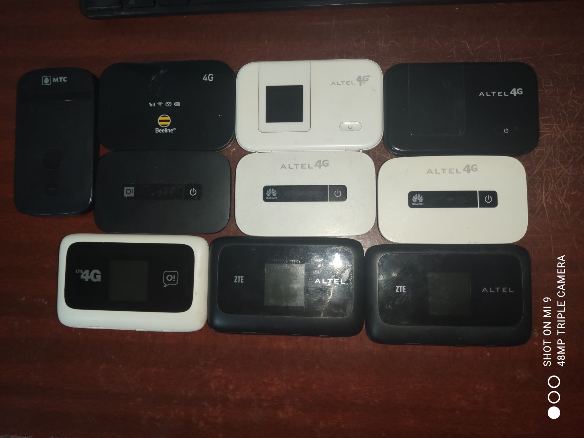 Orginal HUAWEI/ZTE Universal Chuntak Wi-Fi Routerlar 4G/LTE/H+. B.U