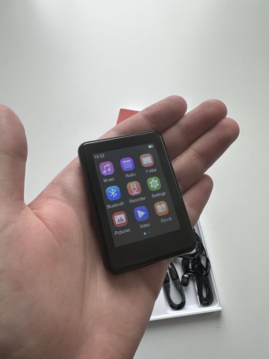 Player MP3 cu Touchscreen, Ecran 2.4 inch, Bluetooth 5.3 128GB Memorie