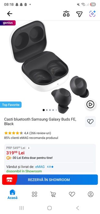 Ceas Samsung ultra 7, casti buds