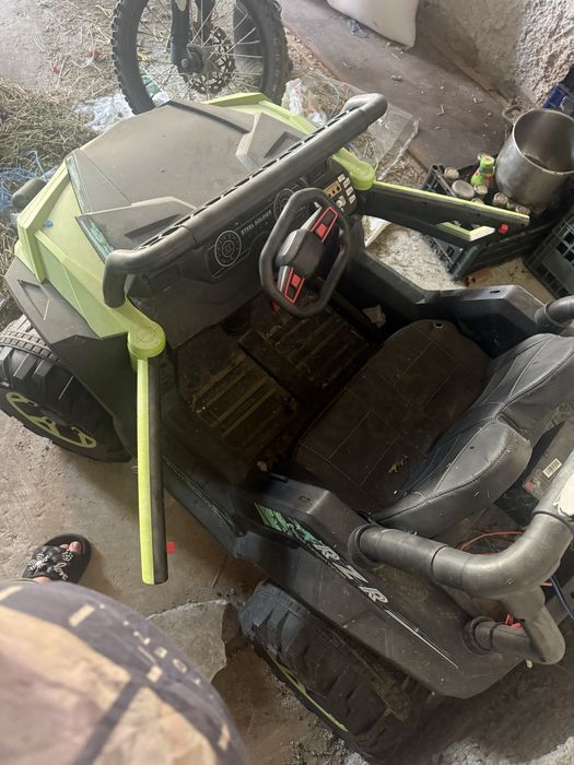 Buggy 4x4 copii verde