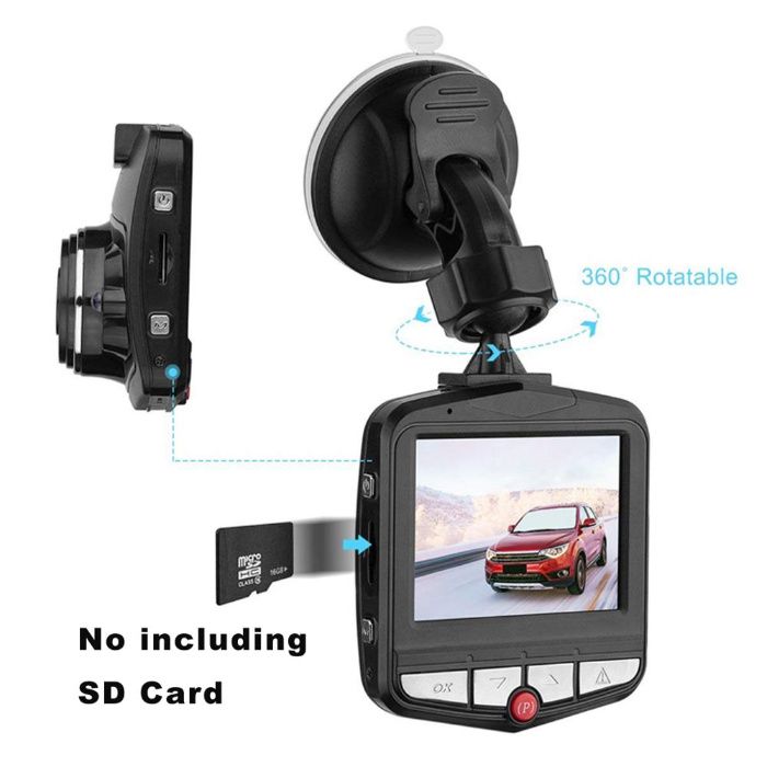 Видеорегистратор-Car Camera FullHD DVR Novatek/ОЕМ