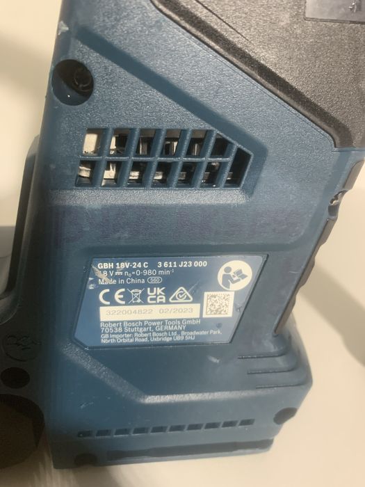 Bosch GBH 18V-24C rotopercutor
