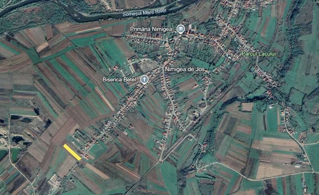 Vand teren intravilan Nimigea de Jos, BN