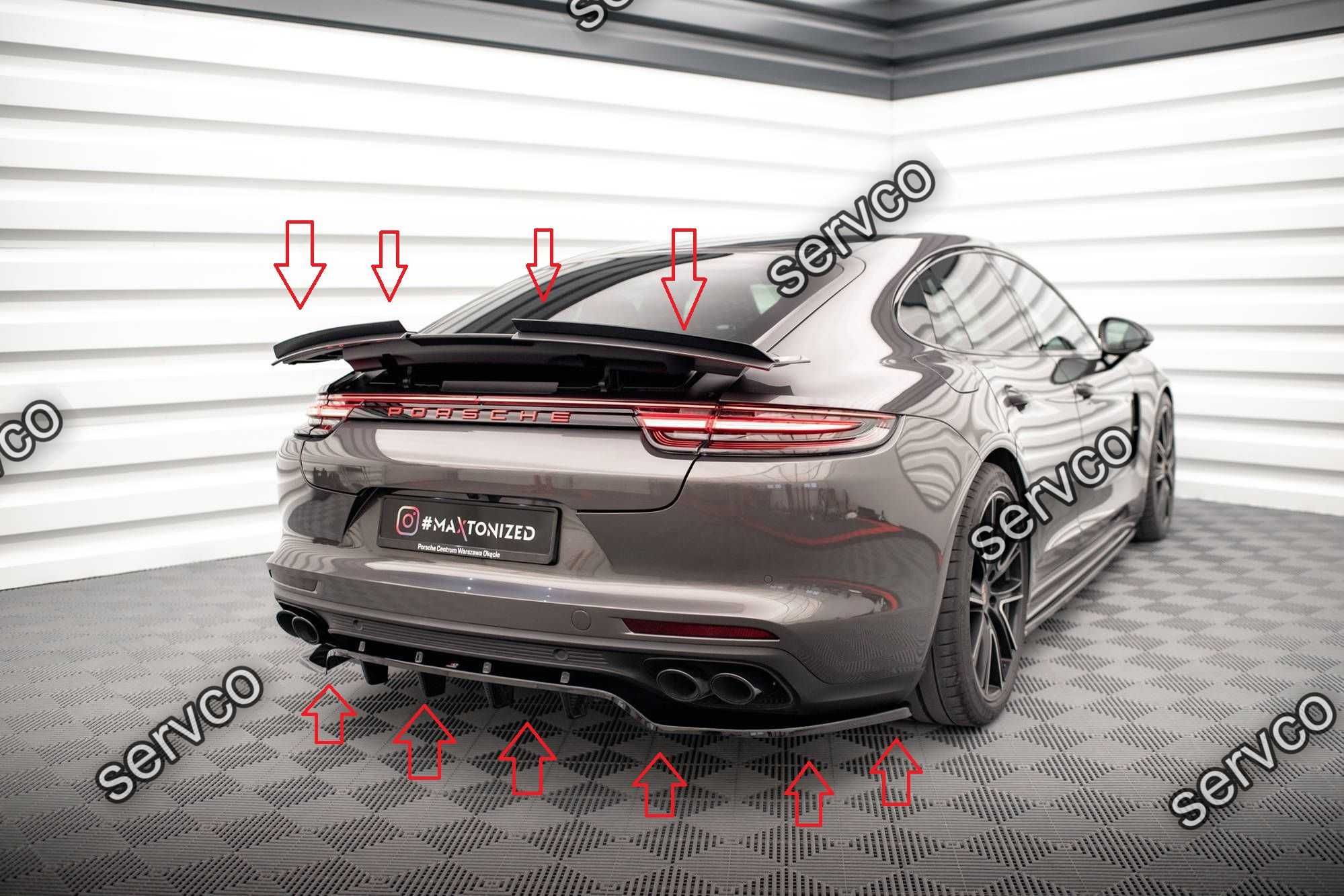 Body kit tuning Porsche Panamera E-Hybrid 971 16-20 v2 - Maxton Design