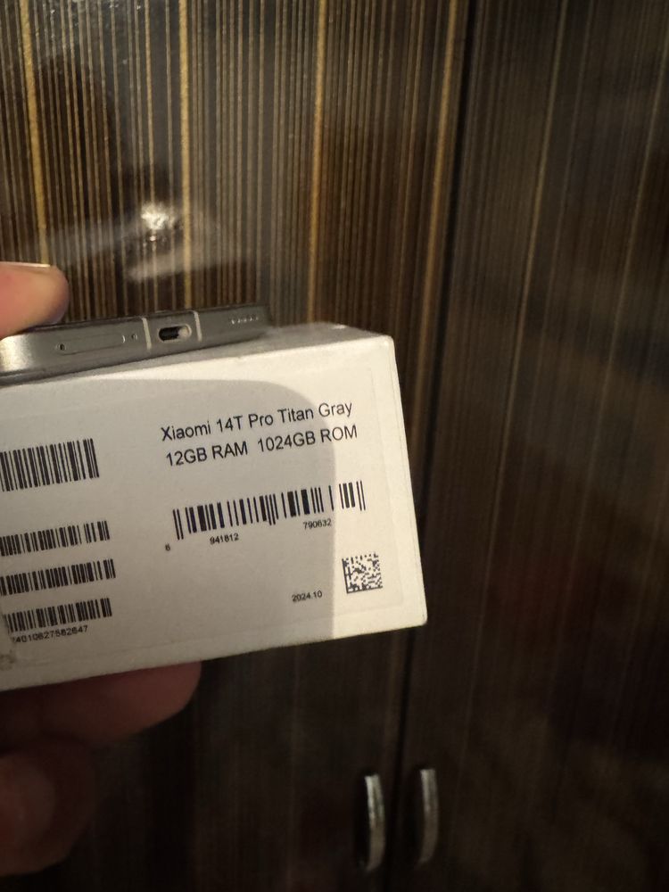 Xiaomi 14 T Pro 1 TERABAYT xotira kor dok