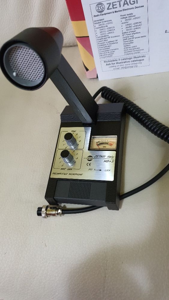 Microfon de masa ZETAGI MB+5 pentru statie radio CB