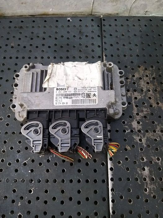 Ecu calculator motor 1.6 b peugeot 307 9652552380 1039s08286 0261208491