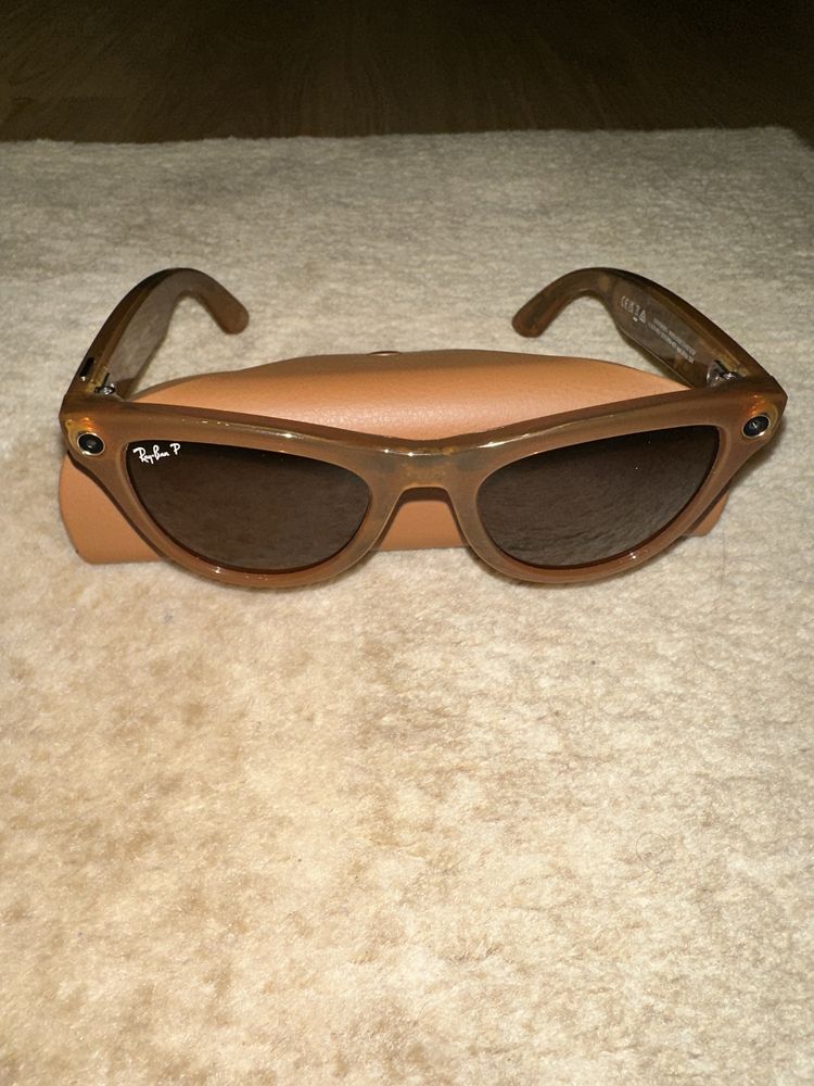 RayBan Meta | Skyler Shiny Brown | Polar Brown
