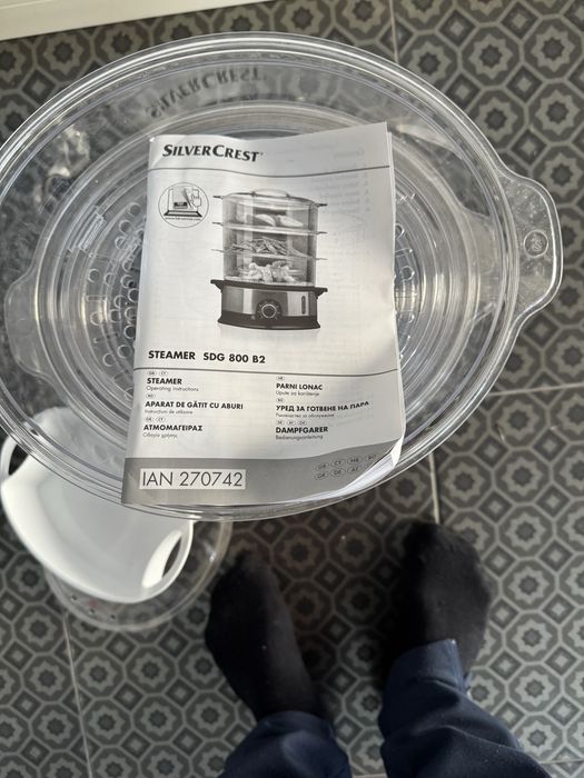 Steamer legume Silver Crest Nou