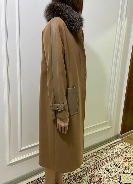 Польто турецкий коричневого цвета