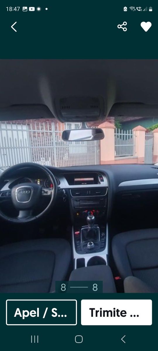 Vând autoturism AUDI A4-S-line
