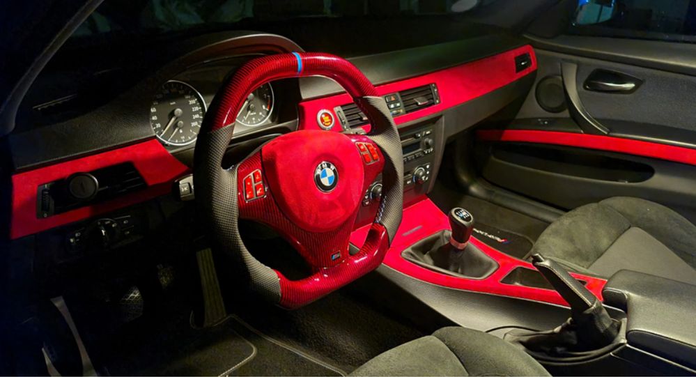 Volane BMW Seria E Personalizate – Carbon / Alcantara / Piele