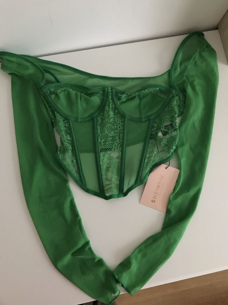 Top dama nou marime xs verde