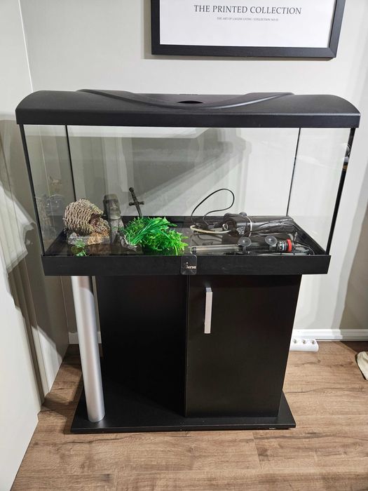 Acvariu Diversa 80 (112L) + Stand Diversa confort + Accesorii