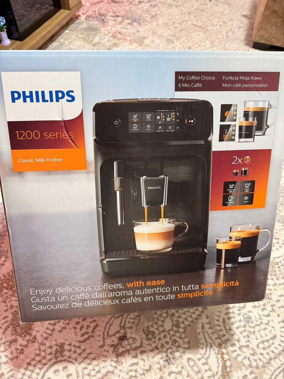 Philips EP1221/20 — Полностью автоматическая кофемашина, как новая
