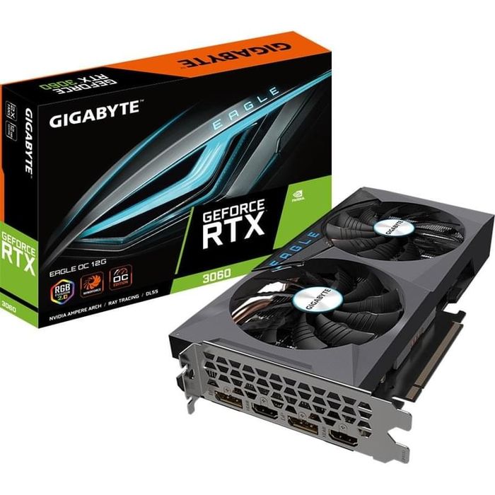 Gigabyte RTX3060 12gb Eagle RGB, в идеальном состоянии