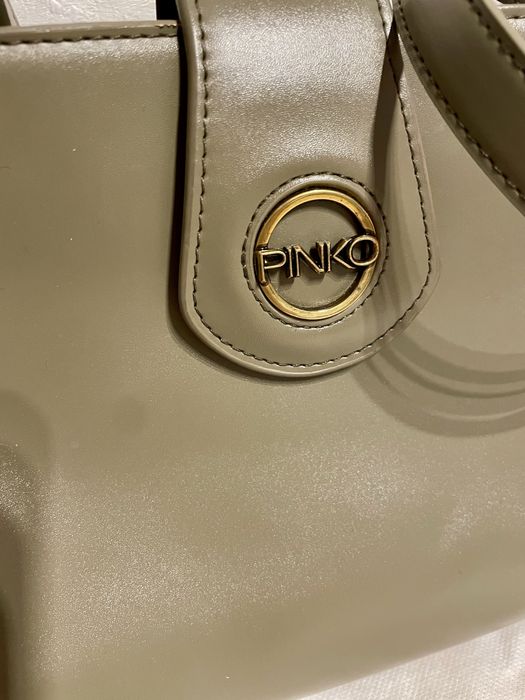 Чанта Pinko в цвят милитъри