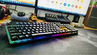 Tastatura Gaming Mecanica HyperX Alloy Origins RGB, Red Switch, negru