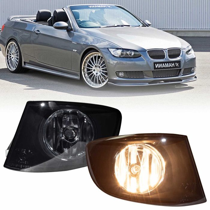 Proiectoare ceata BMW E92 E93 fumuriu NOU