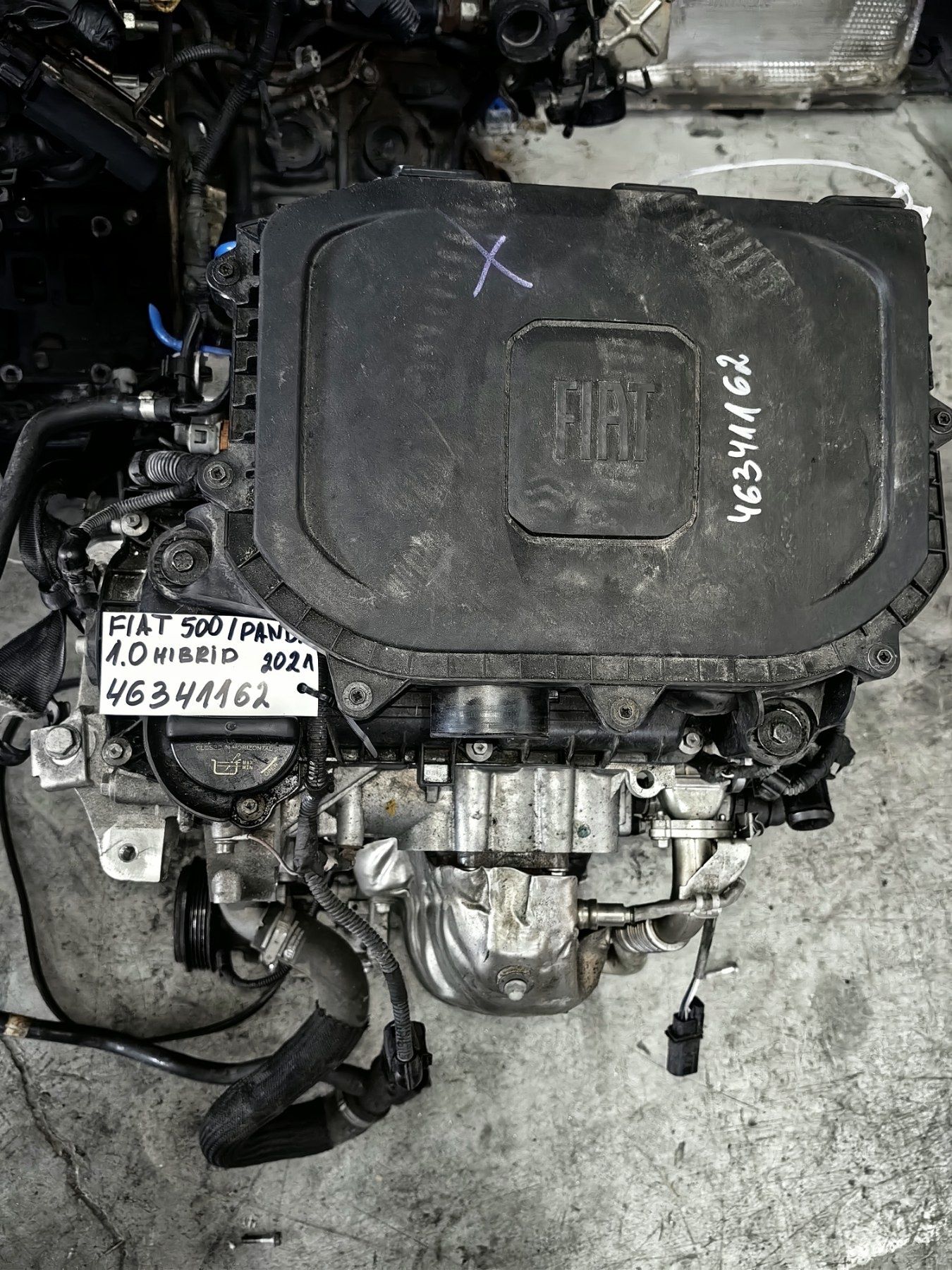 Двигател Fiat 500/Panda 1.0 Hybrid 2021г - 46341162