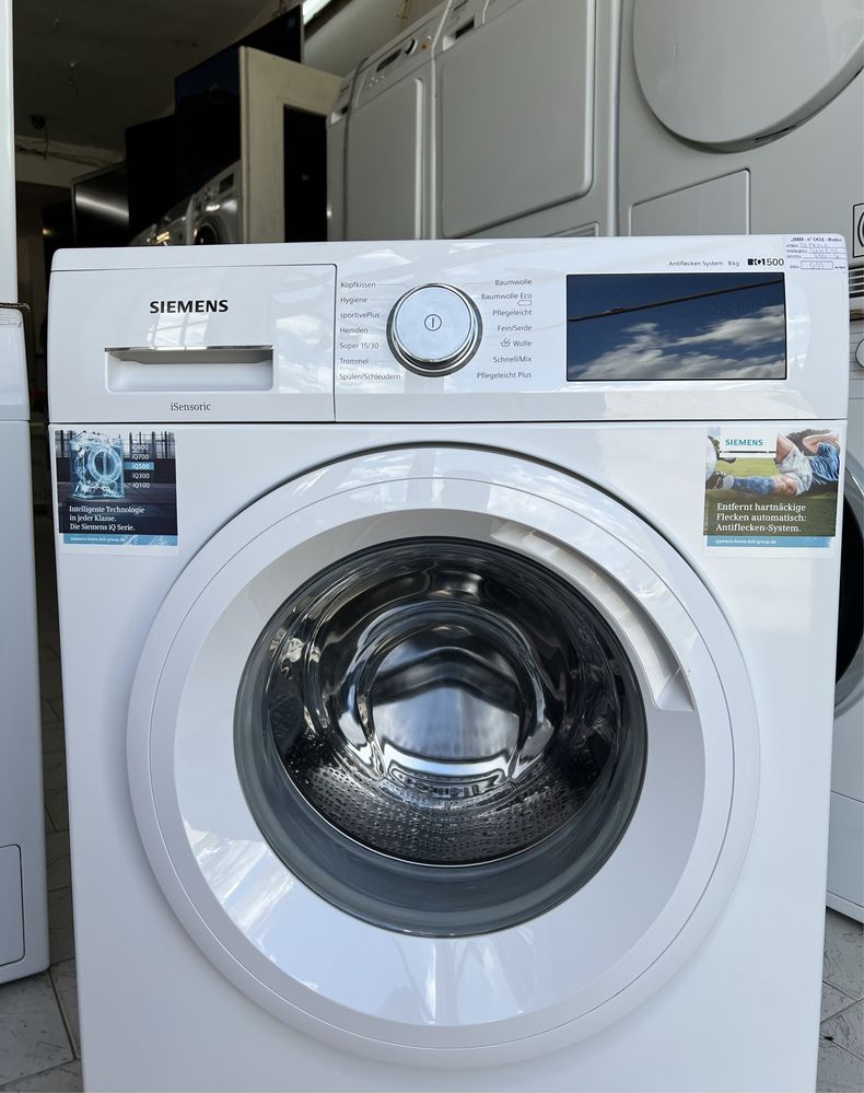Siemens iQ500 пералня 8 кг