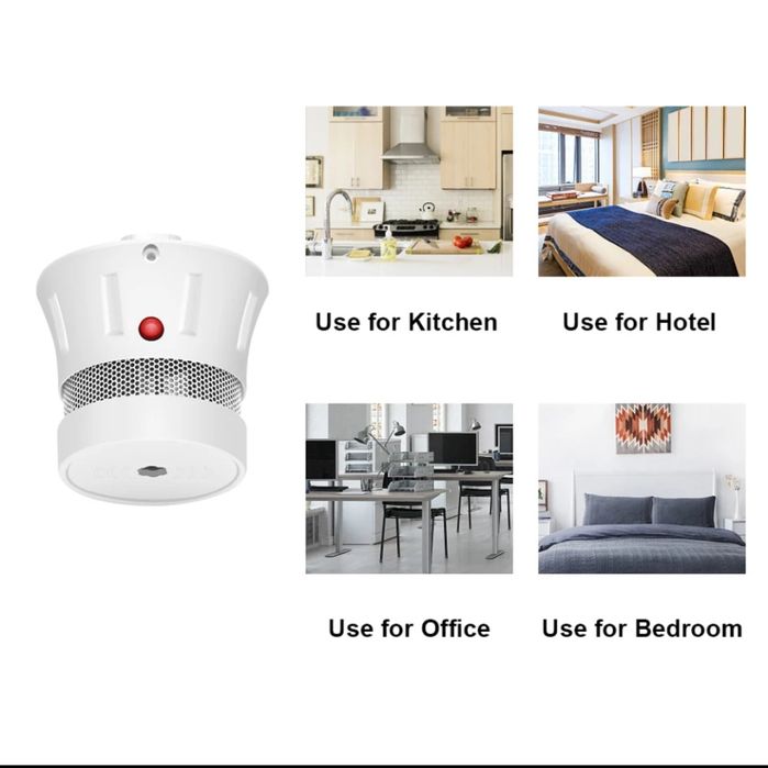 Detector fum alarma incendiu