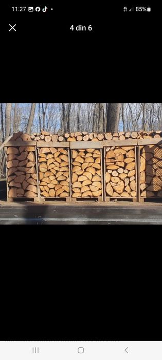 Lemne de foc paletizate