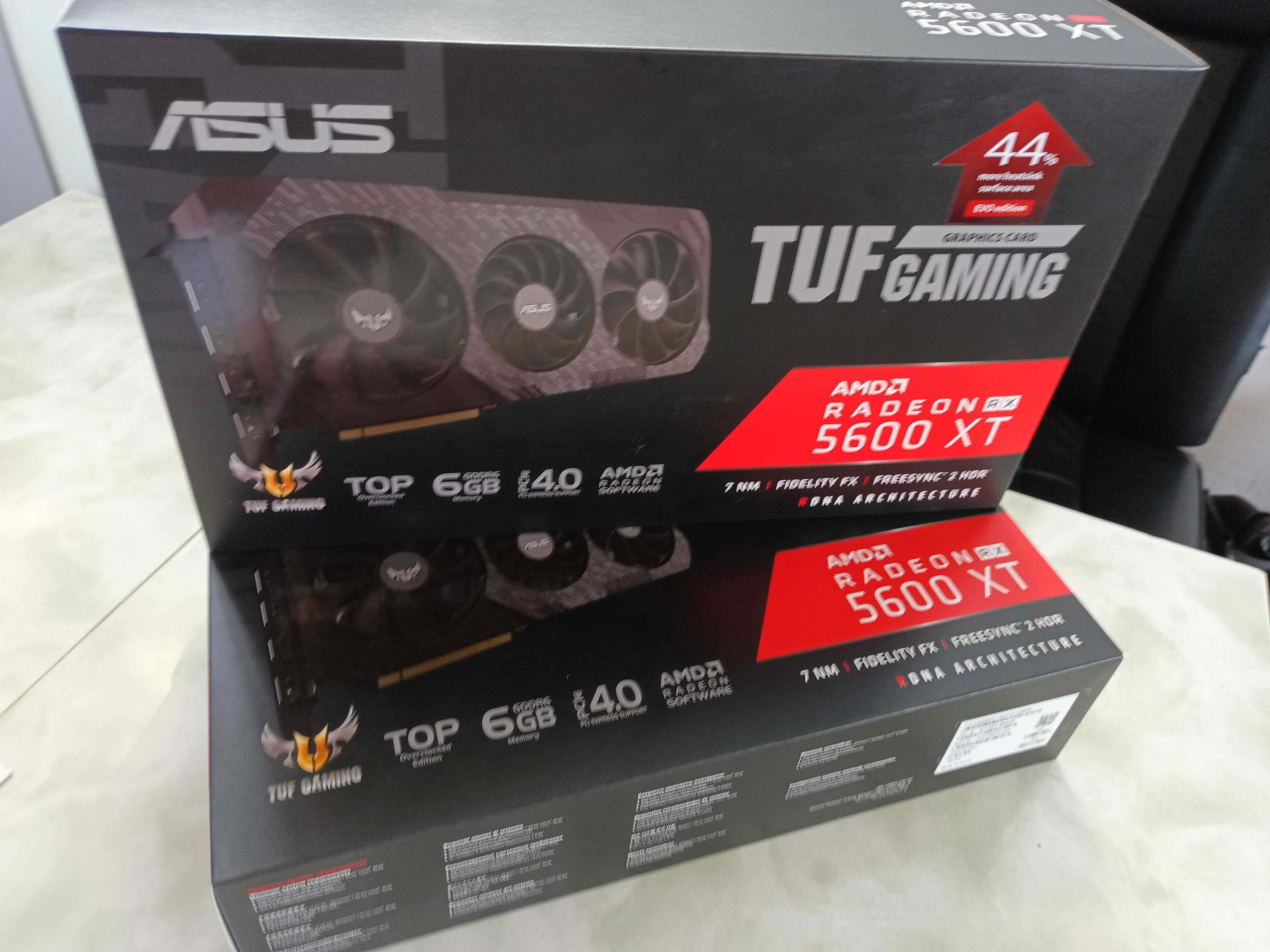 ASUS RX 5600 XT TUF EVO като нови!