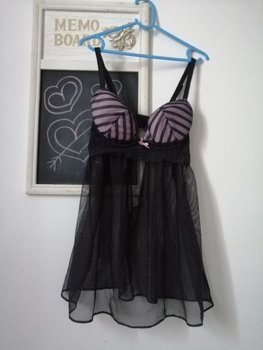 Rochie furou sexy lenjerie noapte Ann Summers dama marimea 34/36 Xs-S