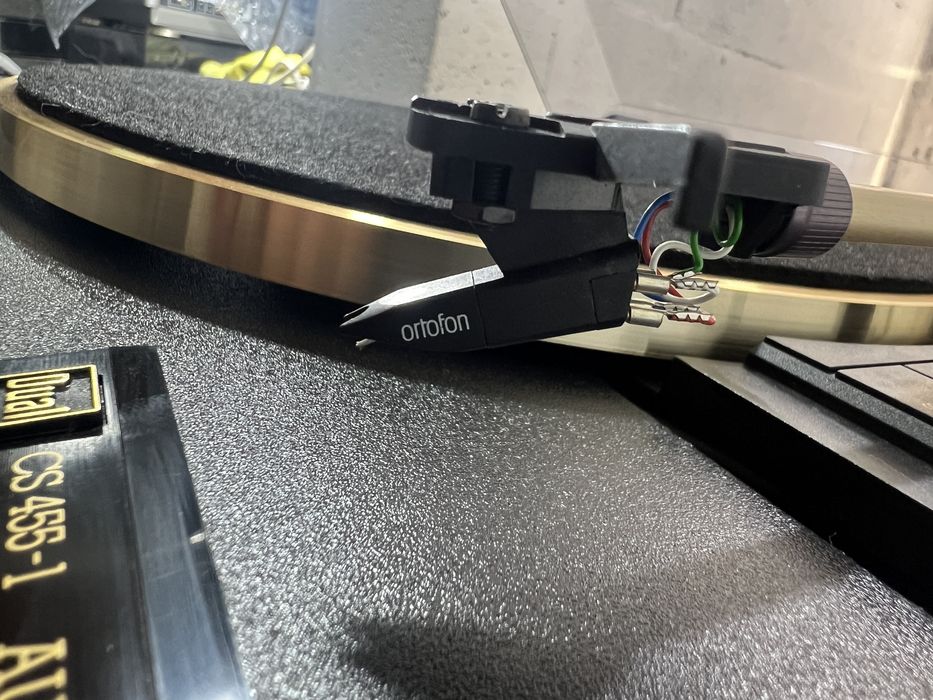 Vand pickup Dual CS 455-1 GOLD