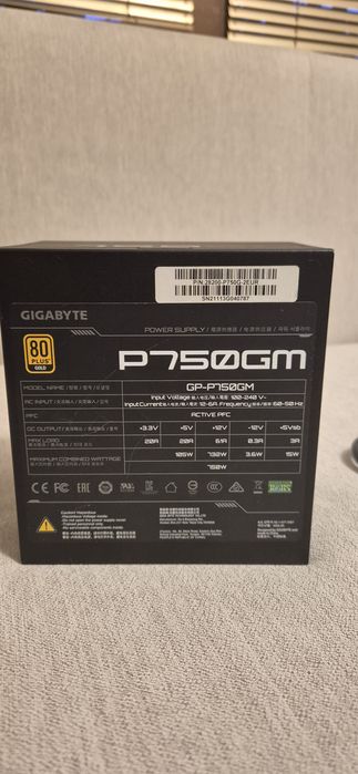 Gigabyte 750w захранване