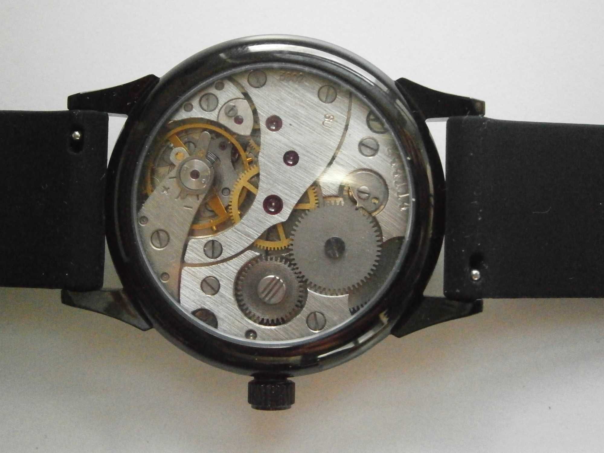 МОЛНИЯ, 15 рубинови камъка, кал. 3602, 43,0 mm, TOП!