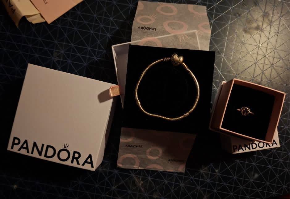 Promise Ring +Bratara Pandora argint