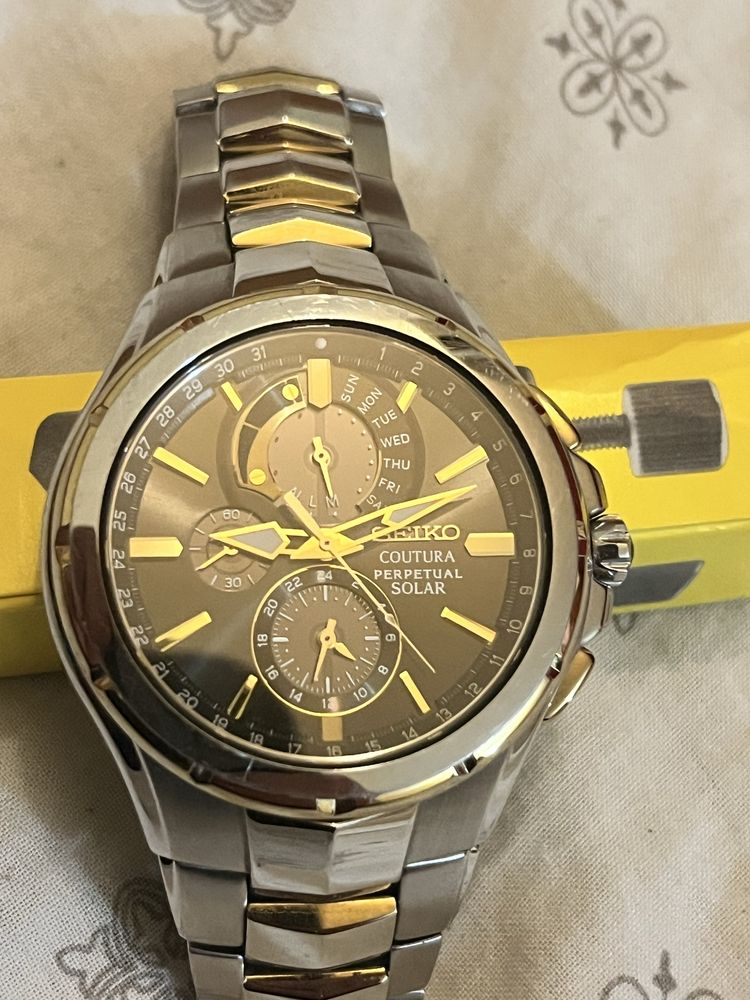 Seiko coutura perpetual solar мъжки часовник